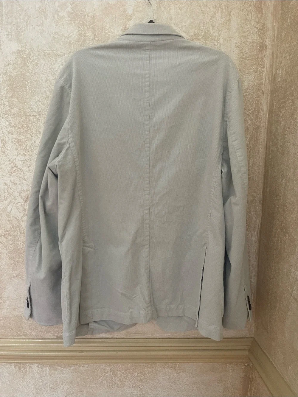 Scott James Men's Corduroy Blazer Stone Size XXL Classic Modern Layering Piece